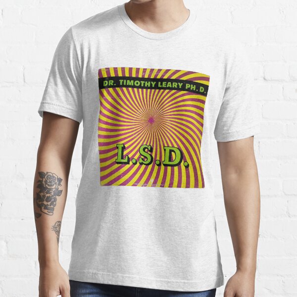 timothy-leary-lsd-psychedelic-album-cover-t-shirt-for-sale-by
