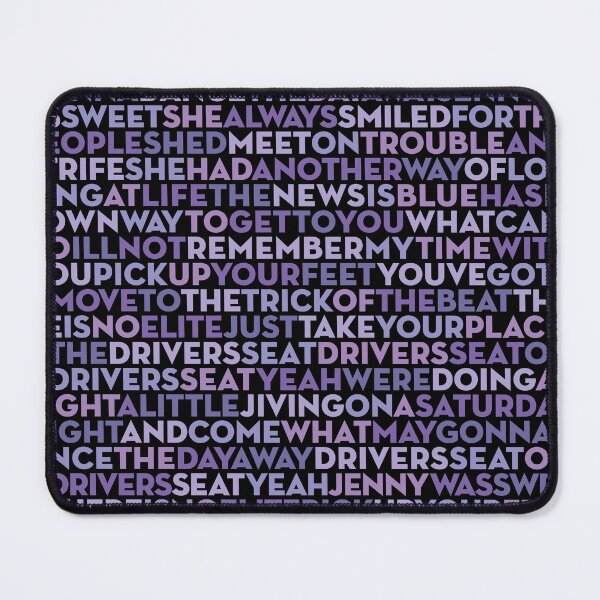 Item preview, Driver's Seat - Sniff 'n' the Tears (lyrics) v.9 designed and sold by x1brett.