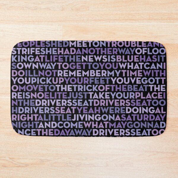Item preview, Driver's Seat - Sniff 'n' the Tears (lyrics) v.9 designed and sold by x1brett.