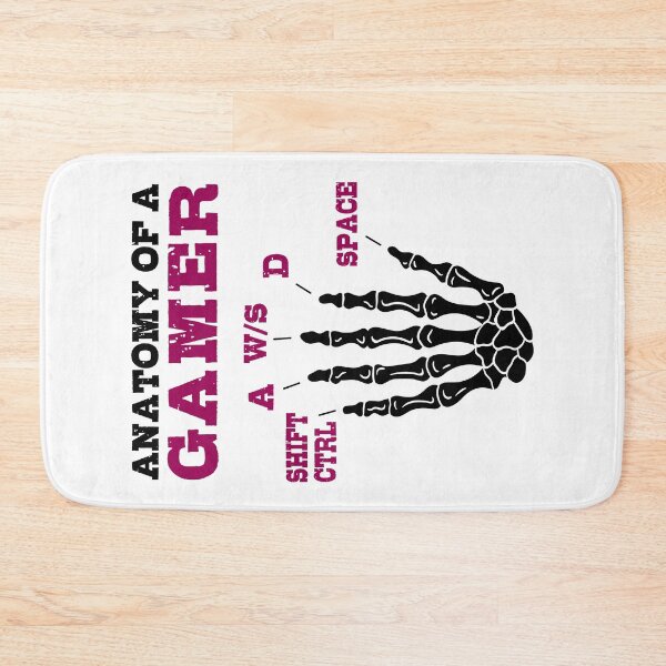 Item preview, Anatomy of a gamer designed and sold by HandicraftArt.