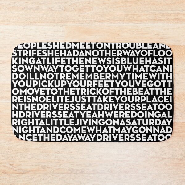 Item preview, Driver's Seat - Sniff 'n' the Tears (lyrics) v.11 designed and sold by x1brett.