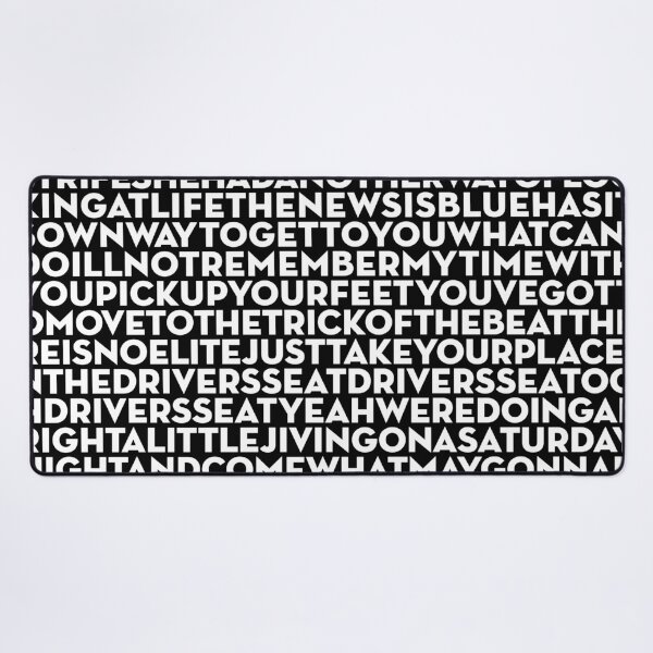 Item preview, Driver's Seat - Sniff 'n' the Tears (lyrics) v.11 designed and sold by x1brett.