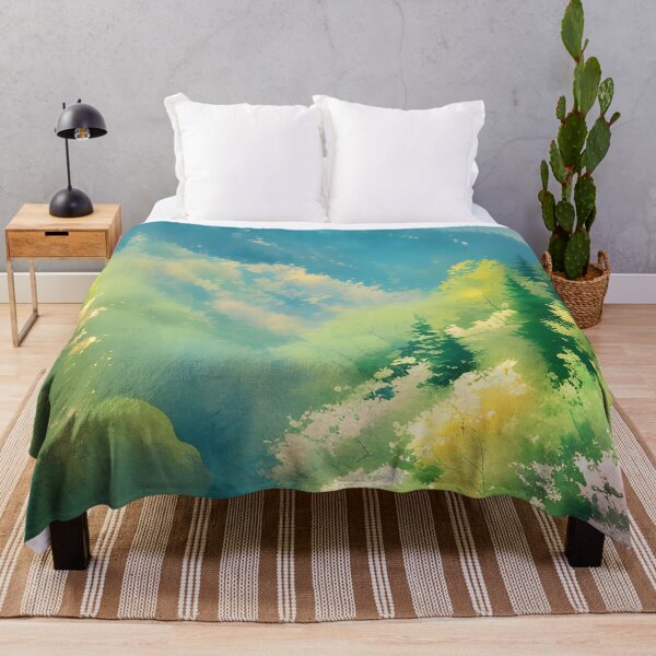 Item preview, Watercolor Mountain Landscape - Impressionism and Chinese painting designed and sold by joejiing.