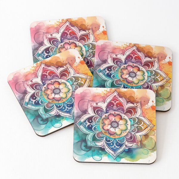 Item preview, Mixed Colors Mandala Decoration designed and sold by VeronicArt85.