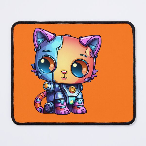 Item preview, A Glimpse into the Robotic Futuristic Feline World designed and sold by AlienSkinEyes.