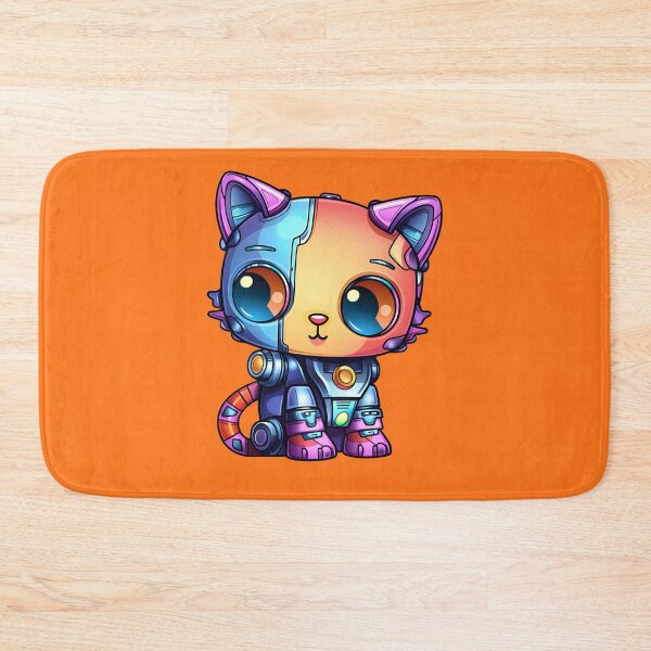 Item preview, A Glimpse into the Robotic Futuristic Feline World designed and sold by AlienSkinEyes.