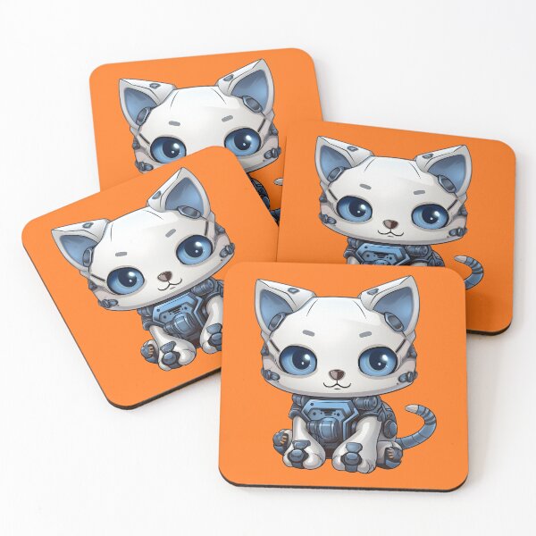 Item preview, Glimpse into the Robotic Futuristic Feline World designed and sold by AlienSkinEyes.