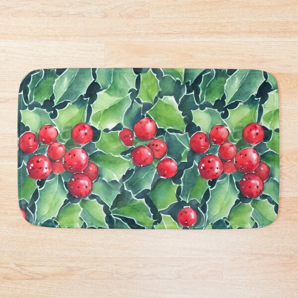 Item preview, Watercolor Holly and Ivy  designed and sold by MimsTees.