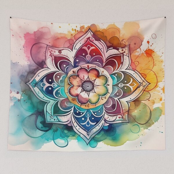 Item preview, Mixed Colors Mandala Decoration designed and sold by VeronicArt85.