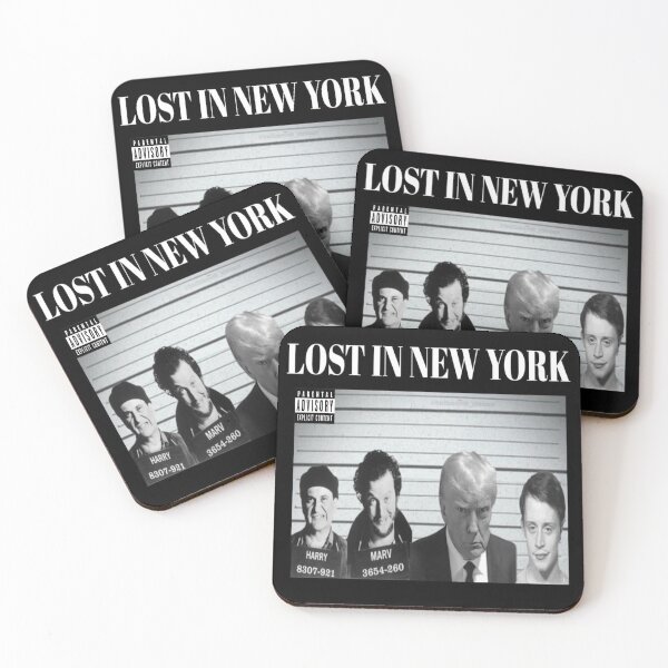 Item preview, LOST IN NEW YORK designed and sold by BullMooseMemes.