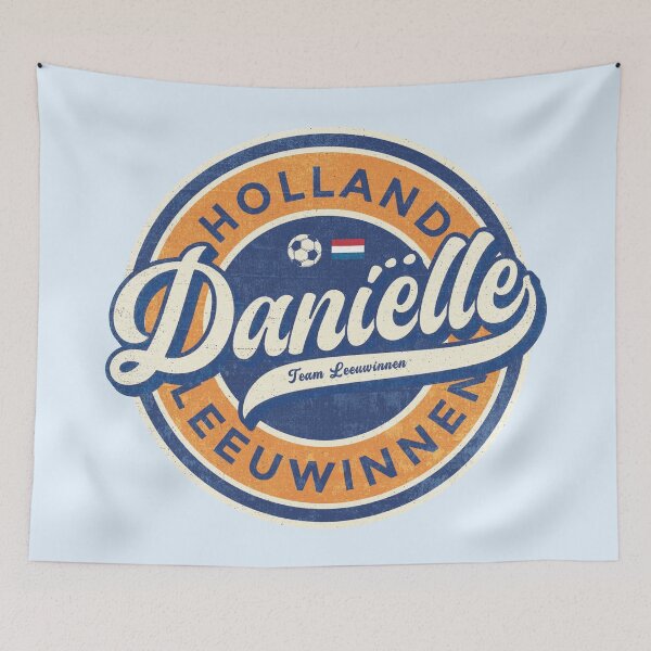 Item preview, Danielle vd Donk Holland Leeuwinnen Soccer Badge designed and sold by Numero14.