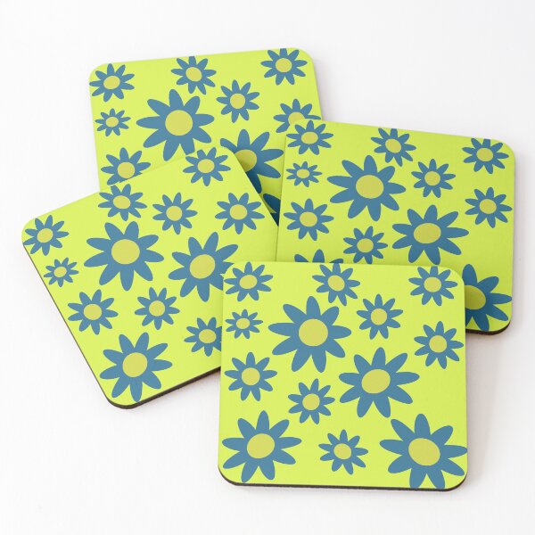 Item preview, retro pop art flower pattern designed and sold by pauloneill-art.