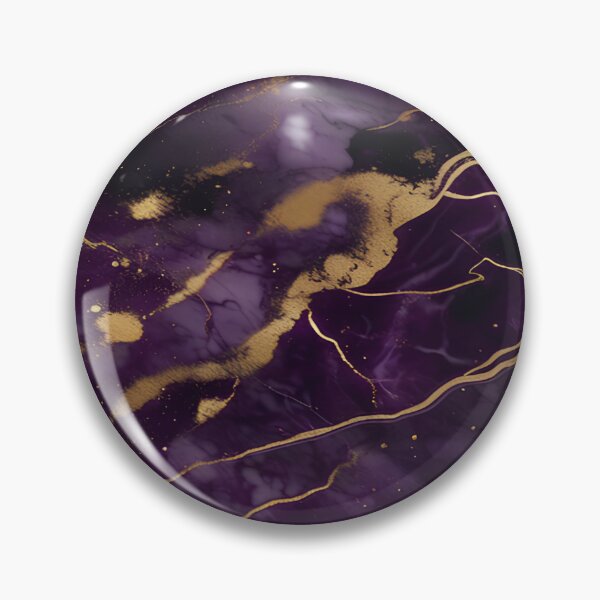 Item preview, Dark Purple Marble Texture with Gold Flecks  designed and sold by BirdsnStuff.