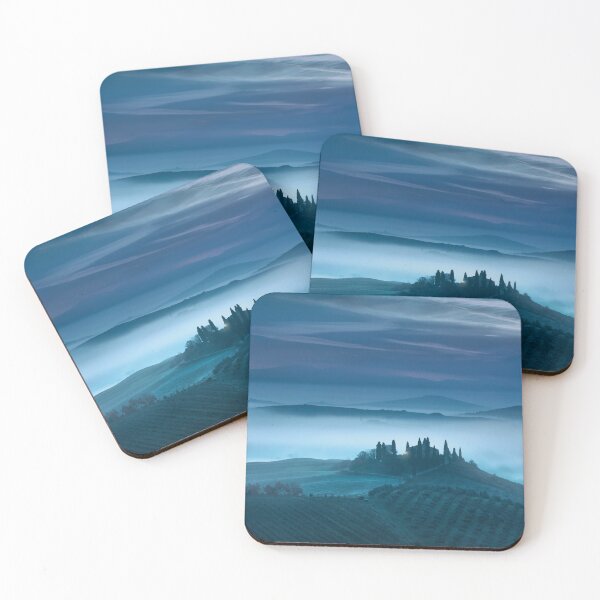 Item preview, Thrilling blue morning in Val d'Orcia. Tuscany designed and sold by Stefano Orazzini.