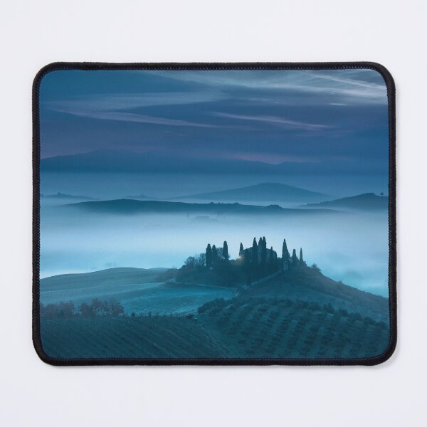 Item preview, Thrilling blue morning in Val d'Orcia. Tuscany designed and sold by Stefano Orazzini.