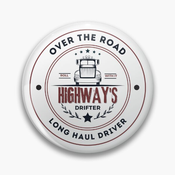 Item preview, Over the road, long haul driver, Highway's drifter designed and sold by Cajattire.