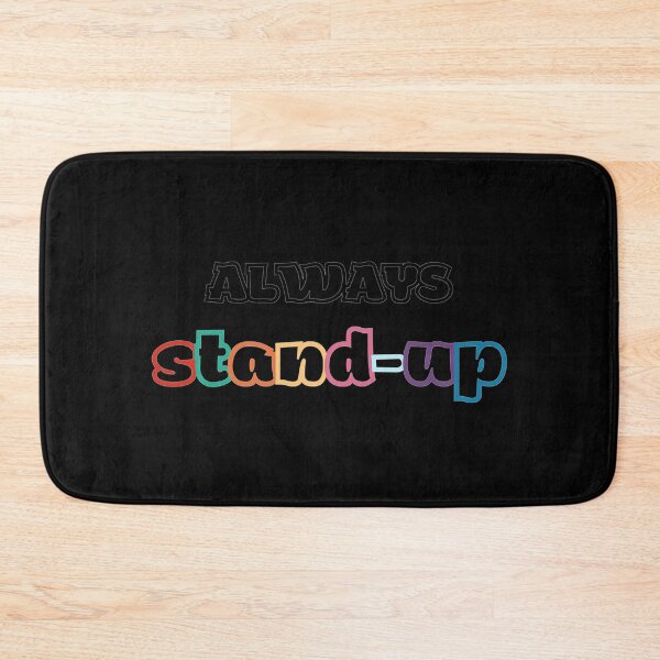 Item preview, Always Stand-Up Simple Colorful Typography Design designed and sold by DevemDavam.