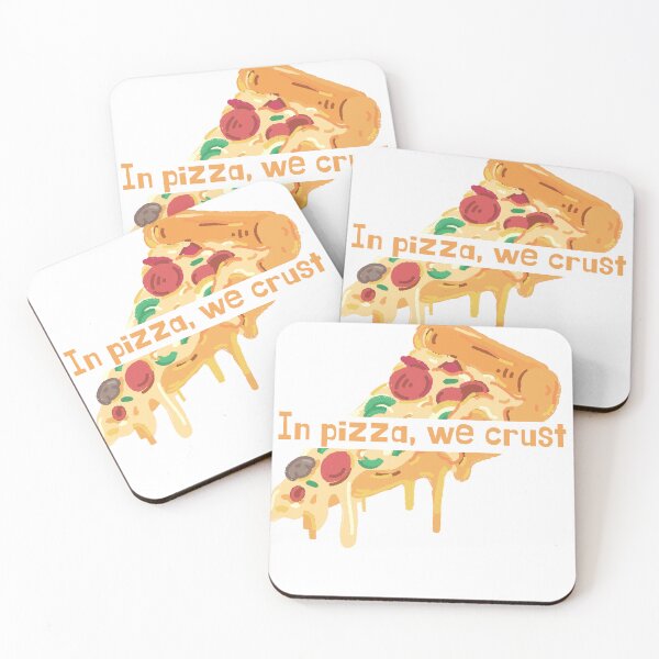 Item preview, In pizza we crust  designed and sold by Azrou shop.