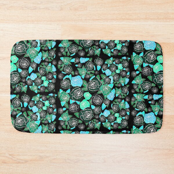 Item preview, Artistic roses negative pattern designed and sold by FlowerandDesing.