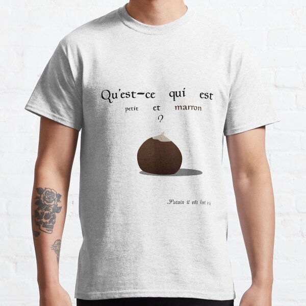 Petit et Marron ? T-shirt classique
