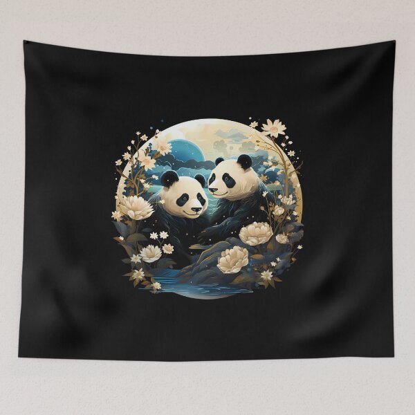 Item preview, Panda Love: Moonlit Romance designed and sold by hamishby.