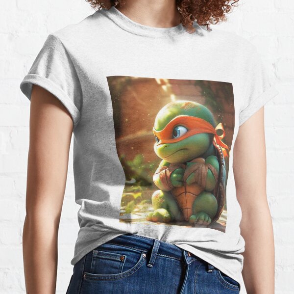 Teenage Mutant Ninja Turtles Leo Arcade Ninja Adult Short Sleeve T-Shirt Leaf / M