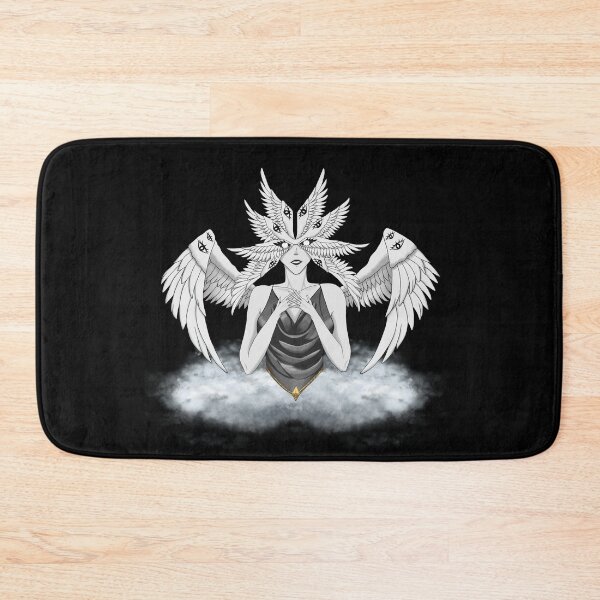 Item preview, Woman seraphim with empty eyes designed and sold by AranisuDrawings.