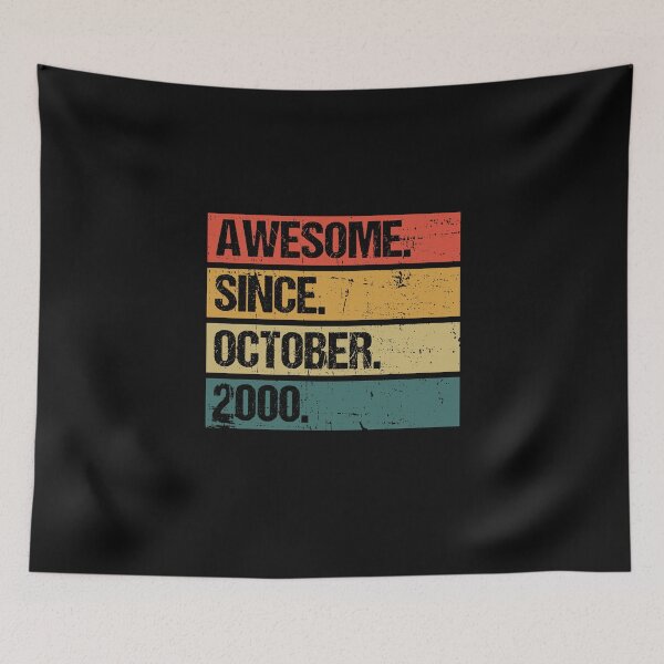 Item preview, Awesome Since October 2000 | Made In 2000 | Vintage October 2000 designed and sold by Christina-grich.