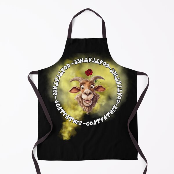 Item preview, goatfather goat happy face designed and sold by Viking60North.