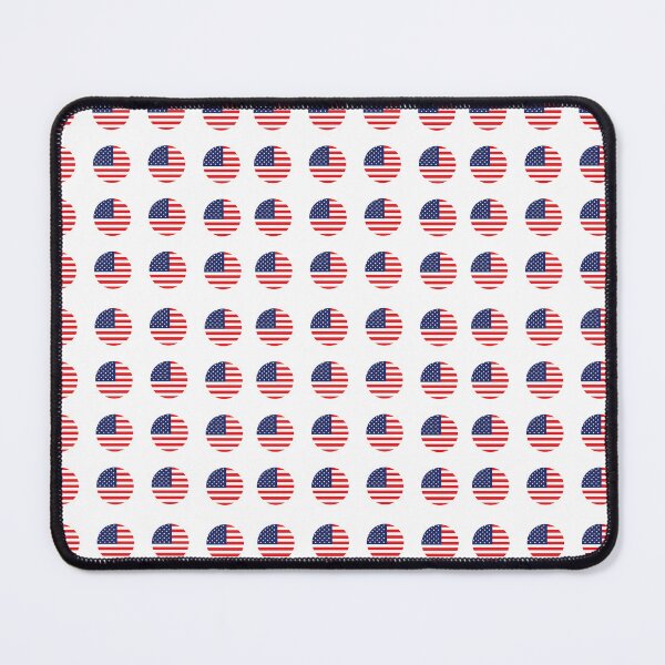Item preview, US Flag in circle designed and sold by Ricogfx.