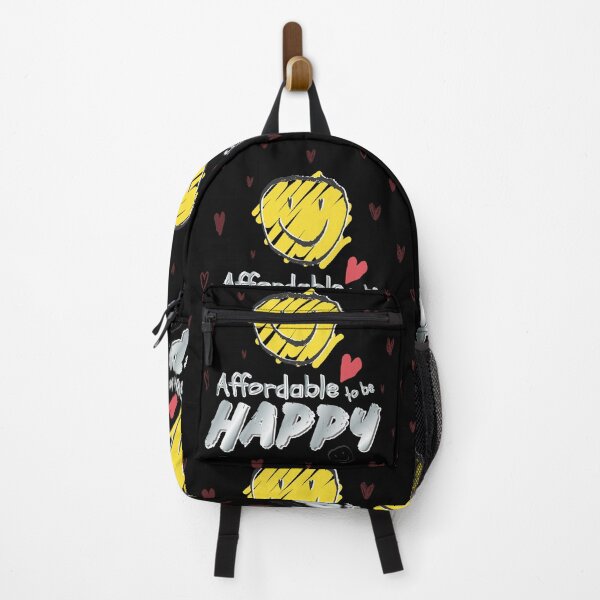 Item preview, Affordable to be happy - black designed and sold by LiberaCaballo.
