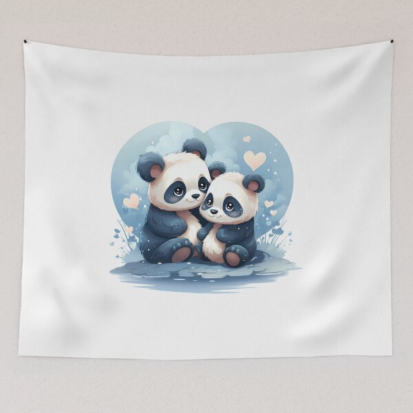 Item preview, Panda Love: Moonlit Romance designed and sold by hamishby.