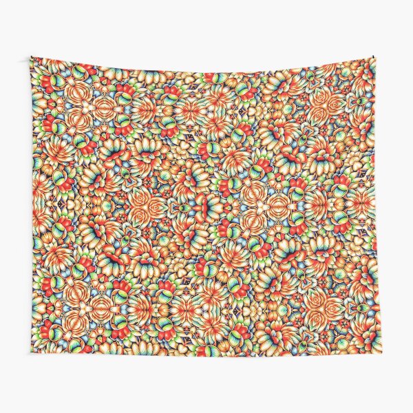 Item preview, all-in,Kalaya Blossom Design: A representation of fresh starts, the Kalaya flower motif features tranquil shades, intricate detailing, and a gentle aesthetic. designed and sold by Atroce.