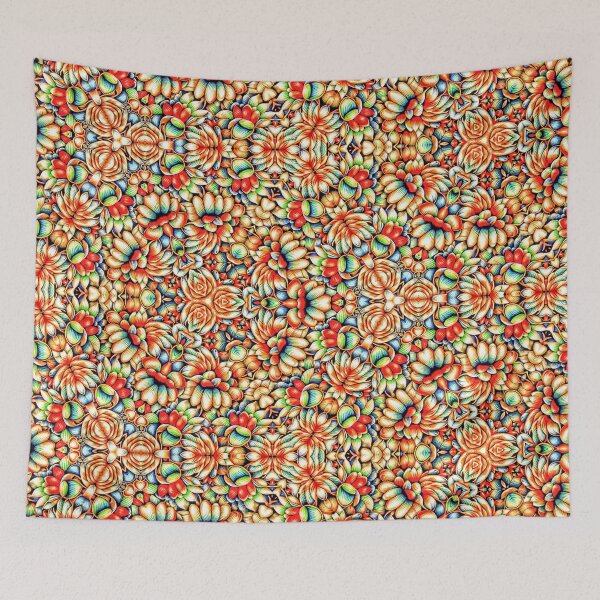 Artikelvorschau, Alles in allem,Kalaya-Blütendesign: Das Kalaya-Blumenmotiv ist eine Darstellung von Neuanfängen und zeichnet sich durch ruhige Farbtöne, komplizierte Details und eine sanfte Ästhetik aus. entworfen und verkauft von Atroce.