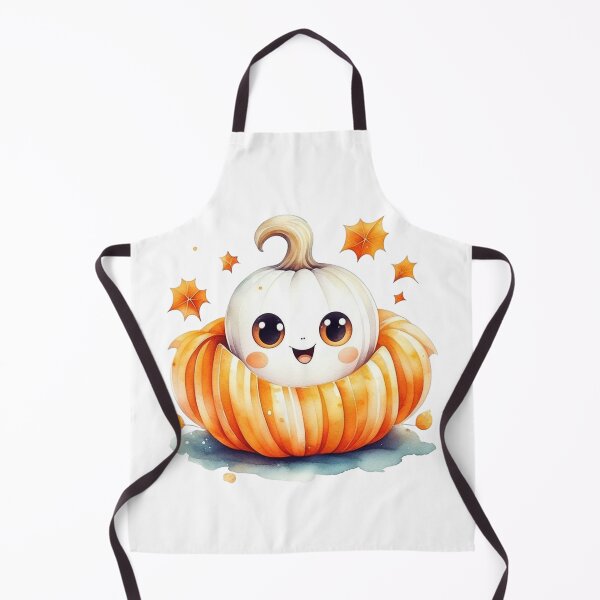 Item preview, Kawaii Pumpkin Patch Halloween Illustration designed and sold by mbarts85.