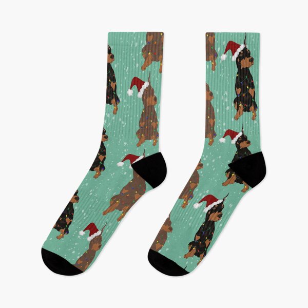 Item preview, Christmas Doberman Pinscher  designed and sold by KantstandyaC.