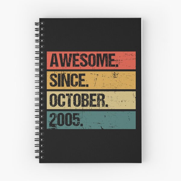 Item preview, Awesome Since October 2005 | Made In 2005 | Vintage October 2005 designed and sold by Christina-grich.