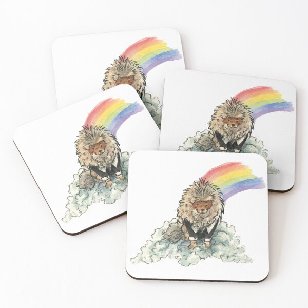 Item preview, Misha Pomeranian Watercolour  designed and sold by carlottamascolo.