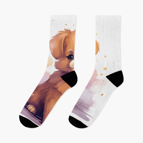 Item preview, Cozy & Cuddly Pastel Puppy: Warm and Inviting Mood designed and sold by PaintbrushPlace.