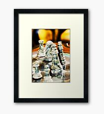Chess Board Framed Print