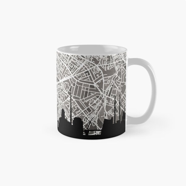 Item preview, Dublin Skyline Map designed and sold by ArtPrints.