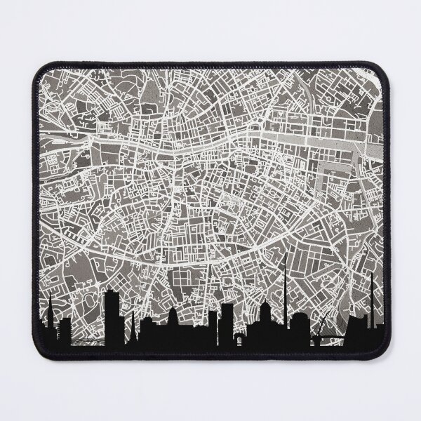 Item preview, Dublin Skyline Map designed and sold by ArtPrints.