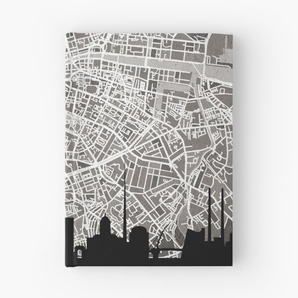 Item preview, Dublin Skyline Map designed and sold by ArtPrints.