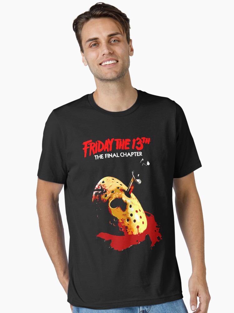 Thumbnail 2 of 7, Essential T-Shirt, Friday The 13th The Final Chapter designed and sold by gigaandystore.