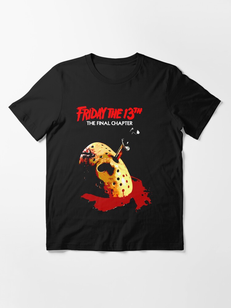 Thumbnail 3 of 7, Essential T-Shirt, Friday The 13th The Final Chapter designed and sold by gigaandystore.