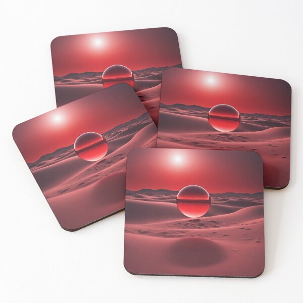 Item preview, Red planet in the night designed and sold by Izhevsky.