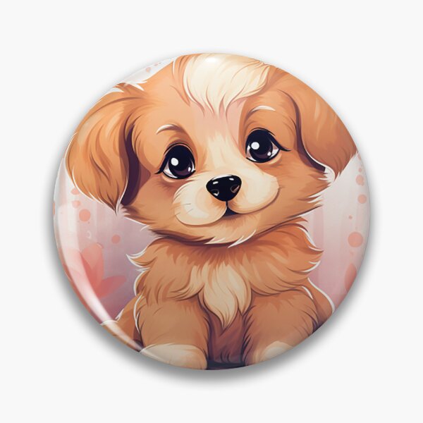 Artikelvorschau, Cozy Pastel Puppy: Weiches und einladendes Design entworfen und verkauft von PaintbrushPlace.