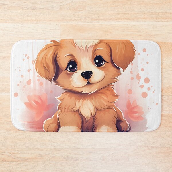 Item preview, Cozy Pastel Puppy: Soft & Inviting Design designed and sold by PaintbrushPlace.