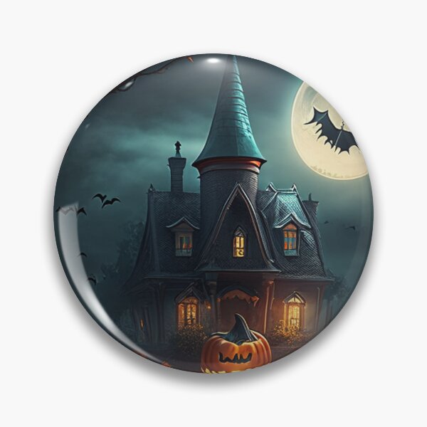 Item preview, Whimsical Halloween Cartoon House designed and sold by Paladiin.