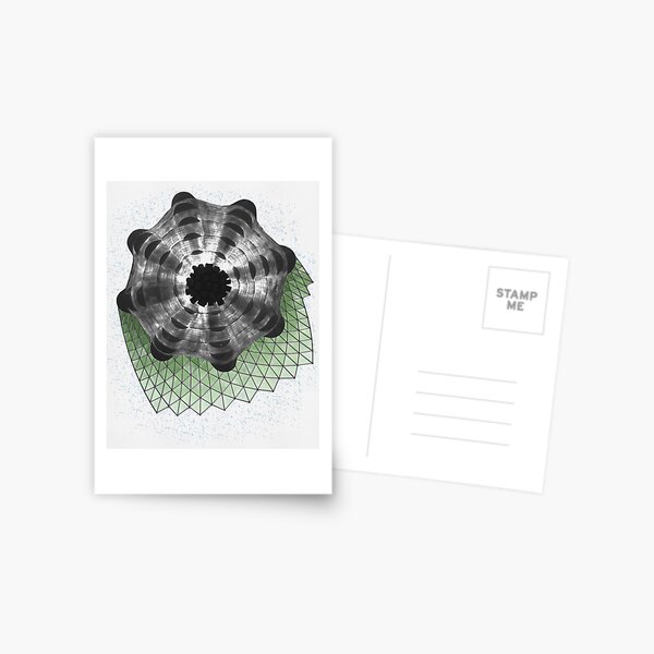 Green Structure Postcard